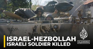 1 Israeli soldier killed & another injured in latest Hezbollah strike on northern Israel