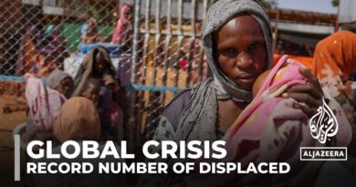 2023 global displacement crisis: Record 76 million people forced from homes