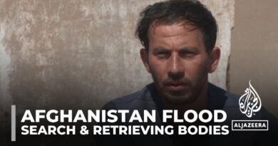 Afghanistan floods: Search continues for bodies of family members