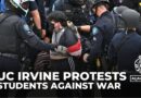 Arrests as US police storm pro-Palestine protest at University of California, Irvine