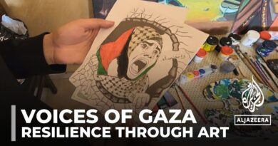 Artists from Gaza express Palestinian resilience through their art