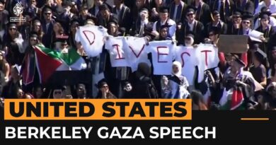 Berkeley chancellor speaks out about ‘Gaza brutality’ at graduation