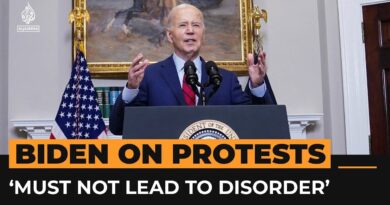 Biden: ‘Dissent essential to democracy but must not lead to disorder’ | AJ #Shorts