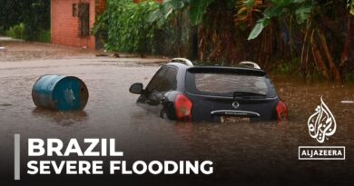 Brazil floods: Governor warns of historic disaster in south