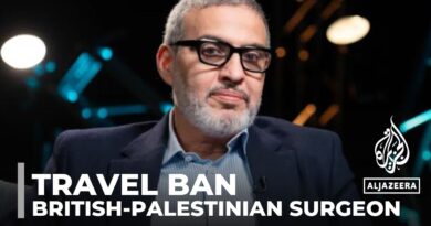 British-Palestinian surgeon travel ban: Dr Ghassan Abu Sitta denied entry to France