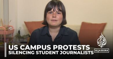 Columbia University student journalist provide inside look at campus protests