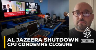 Committee to Protect Journalists condemns Israel’s decision to shut Al Jazeera