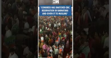 Congress has snatched OBC reservation in Karnataka and given it to Muslims