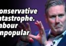 Conservative catastrophe. Labour unpopular