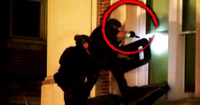 Cop’s Gun Fired During Columbia University Raid