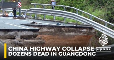 Death toll in southern China highway collapse rises to 36