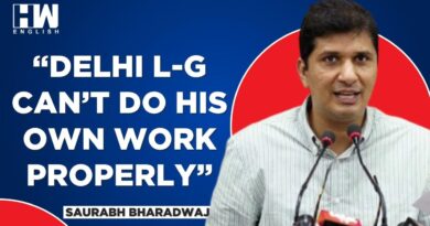 Delhi: AAP Leader Saurabh Bharadwaj Slams LG Over Law and Order Situation