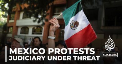 Demonstration in Mexico City: Protesters say president threatens judiciary