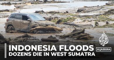 Dozens dead and several missing in Indonesia flash floods, cold lava flow