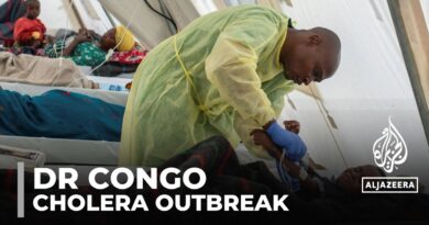 DR Congo cholera outbreak: Struggle to contain spread at camps in Goma