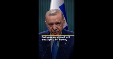 Erdogan says Israel will ‘set sights’ on Turkey | AJ #shorts