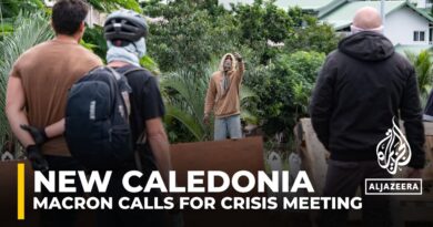 French President Macron calls for crisis meeting following civil unrest in New Caledonia
