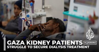 Gaza kidney patients struggle to secure dialysis treatment