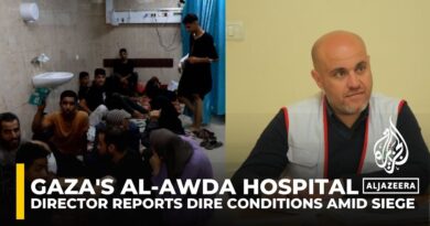 Gaza’s al-Awda Hospital director reports dire conditions amid siege, staff and patients trapped