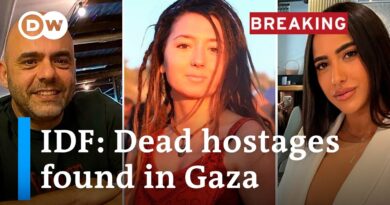 German-Israeli among hostage bodies recovered in Gaza | DW News