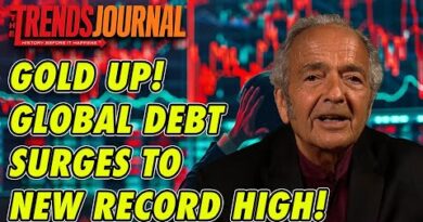 GOLD UP! GLOBAL DEBT SURGES TO NEW HIGH!