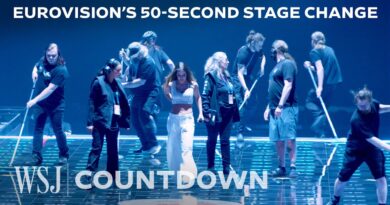 Inside the Logistics of Eurovision’s 50-Second Stage Change | WSJ Countdown