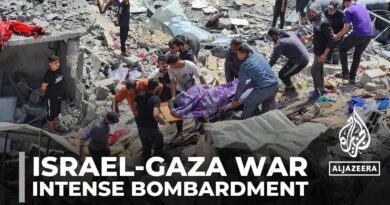 Intensified Israeli strikes continue across Gaza