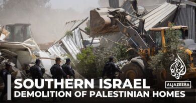 Israel conducts largest demolition of Palestinian homes in years in Negev