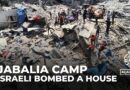 Israeli attack on house kills 12 people in Jabalia refugee camp