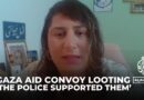 Israeli lawyer exposes looting of Gaza aid convoy by far-right activists protected by police