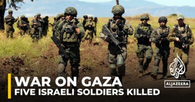 Israeli military says 5 soldiers killed in northern Gaza due to ‘friendly fire’
