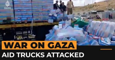 Israeli protesters attack aid trucks destined for Gaza