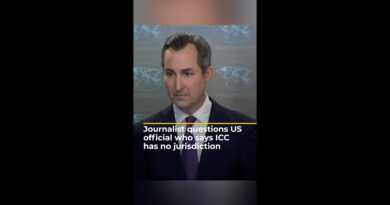 Journalist questions US official who says ICC has no jurisdiction | AJ #shorts