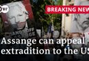 Julian Assange given permission to appeal US extradition | DW News