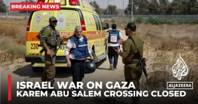 Karem Abu Salem crossing closed after rocket attack from Gaza: Israel’s army