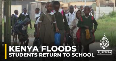 Kenyan students return to school after weeks of flooding