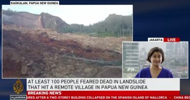 Landslide in remote Papua New Guinea village kills about 100