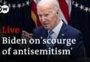 Live: US President Biden discusses ‘scourge of antisemitism’ in Holocaust memorial speech | DW News