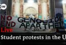 Live: View from UCLA campus as students protest the war in Gaza | DW News
