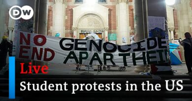 Live: View from UCLA campus as students protest the war in Gaza | DW News