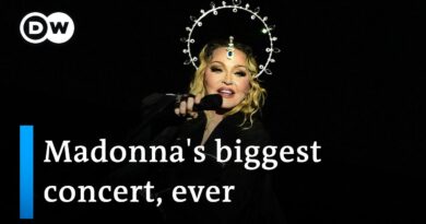 Madonna gives free concert to 1.6 million people on Brazil’s Copacabana beach | DW News