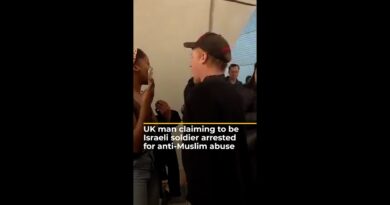 Man claiming to be Israeli soldier arrested for anti-Muslim abuse in UK | #AJshorts