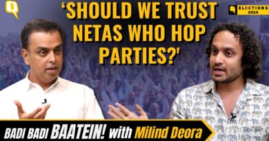 Milind Deora Interview: ‘Easier for Netas to Join Ideologically Opposite Parties Now?’ | The Quint