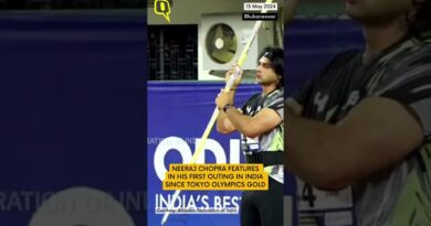 Neeraj Chopra Wins Gold in First Event in India Since Tokyo Glory #shorts
