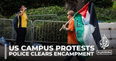 No arrests as Los Angeles police clear USC pro-Palestinian encampment
