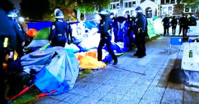 NYPD Clears Protesters From Columbia University