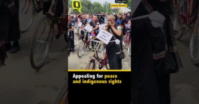 One Year of Manipur Violence: Seven Women Shave Their Heads, Cycle to Spread Message of Peace