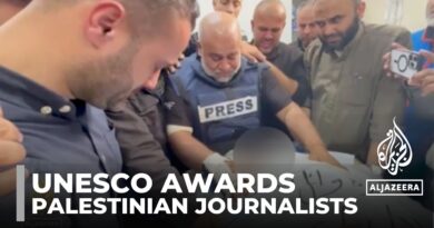 Palestinian journalists recognized: UNESCO awards prize to those covering Gaza war