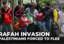 Palestinians evacuate eastern Rafah ahead of expected Israeli assault