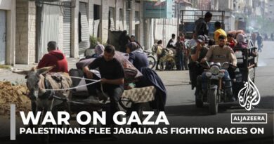 Palestinians flee as Israeli forces re-enter Jabalia in northern Gaza